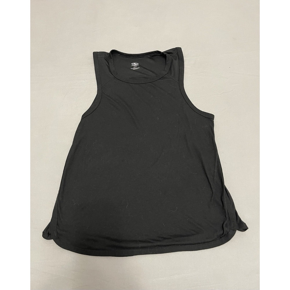 Athletic Works Womens Black Activewear Tank Top Sleeveless M 8-10 AW2009338